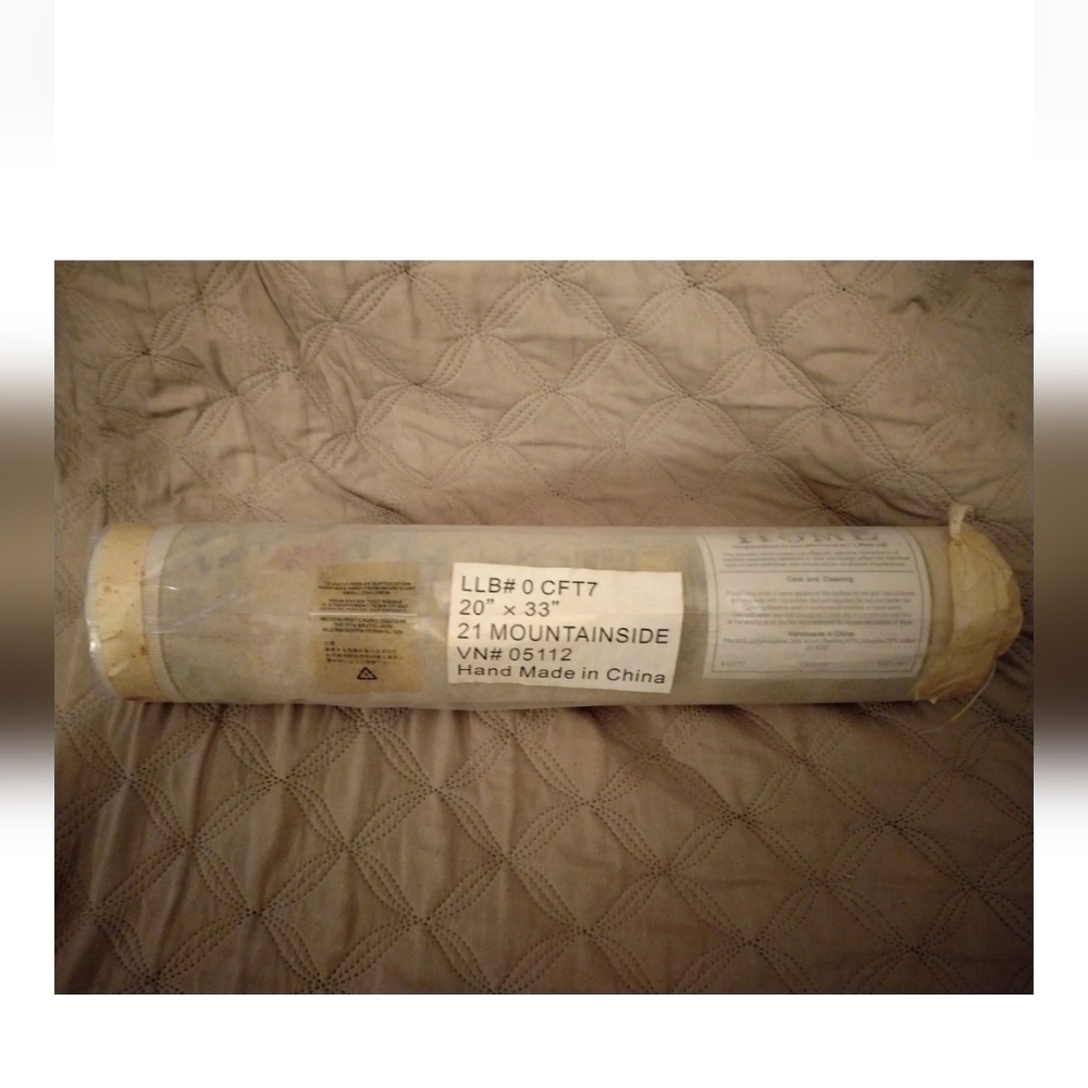 L.L. Bean Rug Vintage Rug 20 X 33